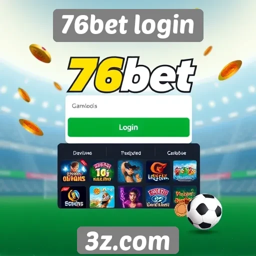 Navegação e usabilidade no 76bet login