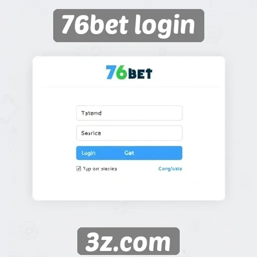 Análise da experiência do usuário no 76bet login